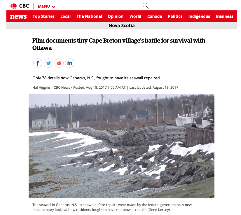 CBC Article